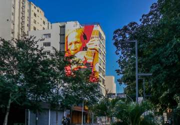 Rua 14 de Julho ganha novo mega mural, agora com Helena Meirelles