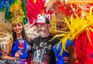 Folia do Shopping China traz descontos, músicas e diversões