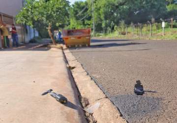 Rapaz tem afundamento de crânio e morre após bater moto em caçamba