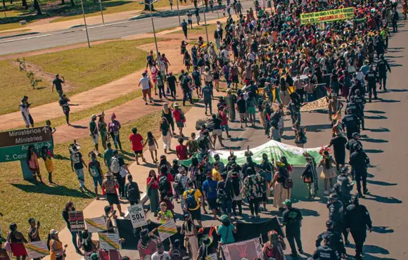 Delegação indígena de MS leva 600 para manifestação em Brasília
