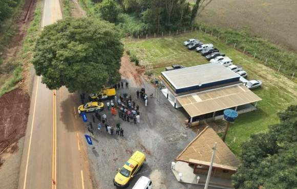 Polícia Rodoviária Estadual inaugura primeira base na Rodovia do Ecoturismo